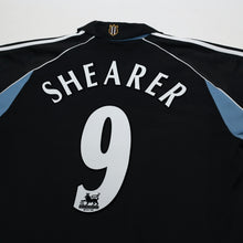 Load image into Gallery viewer, 2000/01 Shearer #9 Newcastle United Vintage adidas Away Football Shirt (L)13
