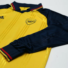 Load image into Gallery viewer, 2019/20 Wright #8 Arsenal Retro adidas Icon Long Sleeve Away Football Shirt (M)6
