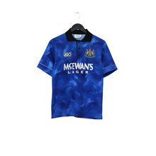 Load image into Gallery viewer, 1993/95 Cole #9 Newcastle United Vintage Asics Away Football Shirt (S)1

