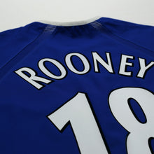 Load image into Gallery viewer, 2003/04 Rooney #18 Everton Vintage PUMA Home Football Shirt (M)12
