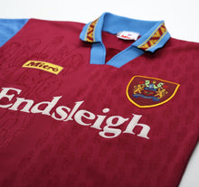 Load image into Gallery viewer, 1995/96 BURNLEY FC Vintage Mitre Home Football Shirt Jersey (S) 34/36
