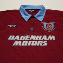 Load image into Gallery viewer, 1995/97 Dicks #3 West Ham United Vintage PONY Football Shirt (M)3
