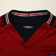 Load image into Gallery viewer, 2002/04 Scholes #8 England Vintage Umbro Away Football Shirt (M) Argentina WC18
