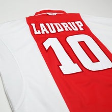Load image into Gallery viewer, 1999/00 Brian Laudrup #10 Ajax Vintage Umbro Home Football Shirt (XL)14
