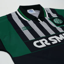 Load image into Gallery viewer, 1994/96 Van Hooijdonk #9 Celtic Vintage Umbro Away Football Shirt (L)6
