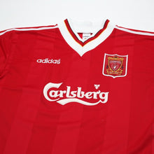 Load image into Gallery viewer, 1995/96 Fowler #23 Liverpool Vintage adidas Home Football Shirt (XL)2
