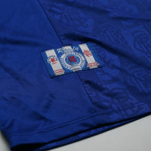 Load image into Gallery viewer, 1996/97 Gascoigne #8 Rangers Vintage adidas Home Football Shirt (XL)8
