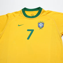 Load image into Gallery viewer, 2000/02 Ronaldinho #7 Brazil Vintage Nike Home Football Shirt (S) Olympics 20002
