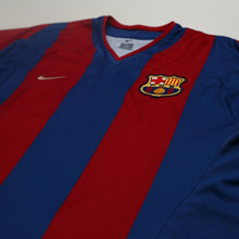 Load image into Gallery viewer, 2002/03 Riquelme #10 Barcelona Vintage Nike Home Football Shirt (XL)
