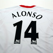 Load image into Gallery viewer, 2005/06 Alonso #14 Vintage Liverpool Reebok Away Football Shirt (M)8
