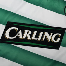Load image into Gallery viewer, 2003/04 Larsson #7 Celtic Vintage Umbro European Home Football Shirt (XL)5
