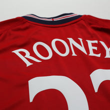 Load image into Gallery viewer, 2002/04 Rooney #23 England Vintage Umbro Away Debut Football Shirt XL Australia11
