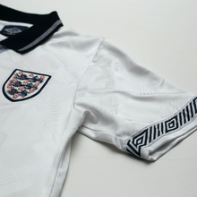 Load image into Gallery viewer, 1990/92 Gascoigne #19 England Retro Umbro Home Football Shirt (S) Italia 905

