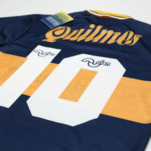 Load image into Gallery viewer, 1995/96 Maradona #10 Boca Juniors Olan Reissue Quilmes LS Shirt 40 (M) BNWT10
