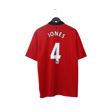 Load image into Gallery viewer, 2013/14 Jones #4 Manchester United Vintage Home Football Shirt (XL)
