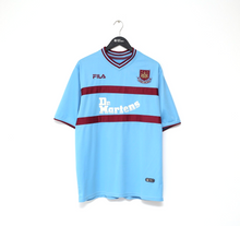Load image into Gallery viewer, 2001/03 DI CANIO #10 West Ham Vintage FILA Away Football Shirt (L)
