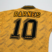 Load image into Gallery viewer, 1994/96 Barnes #10 Liverpool Vintage adidas Third Football Shirt (S)7
