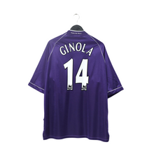 Load image into Gallery viewer, 1998/99 Ginola #14 Tottenham Hotspur Vintage PONY Away Football Shirt (XL)0
