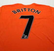 Load image into Gallery viewer, 2011/12 BRITTON #7 Swansea City Vintage adidas Away Football Shirt (S)
