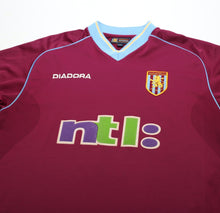 Load image into Gallery viewer, 2001/02 ANGEL #8 Aston Villa Vintage Diadora Football Shirt Jersey (S/M) 34/36
