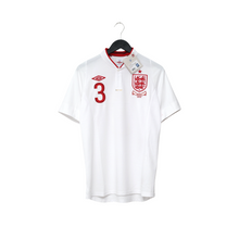 Load image into Gallery viewer, 2012/13 Cole #3 England Vintage Umbro Home Football Shirt (38) 100th Cap BNWT0
