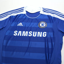 Load image into Gallery viewer, 2011/12 Drogba #11 Chelsea Vintage adidas CL Home Football Shirt (L)2

