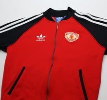 Load image into Gallery viewer, MANCHESTER UNITED Vintage Retro adidas Originals Superstar Track Top (S)2

