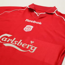 Load image into Gallery viewer, 2000/02 Gerrard #17 Liverpool Vintage Reebok Home Football Shirt (S)4
