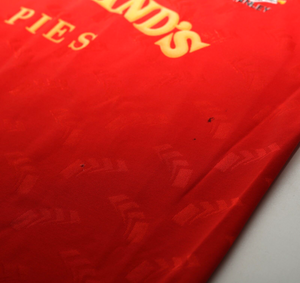 1993/94 ACCRINGTON STANLEY Vintage Home Centenary Football Shirt (M)