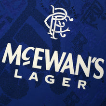 Load image into Gallery viewer, 1995/96 Gascoigne #8 Rangers Vintage adidas Home Football Shirt (L)8
