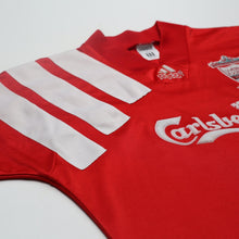 Load image into Gallery viewer, 1992/93 Liverpool Vintage adidas Equipment Home Football Shirt (S) 34/36
