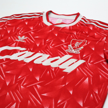 Load image into Gallery viewer, 1989/91 Liverpool Retro adidas Originals Home Football Shirt (L) CANDY4
