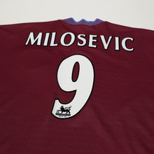 Load image into Gallery viewer, 1997/98 Milosevic #9 Aston Villa Vintage Reebok Home Football Shirt (XL)9
