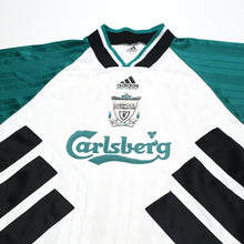 Load image into Gallery viewer, 1993/95 Liverpool Vintage adidas Equipment Away Football Shirt 44/46 (XL)2

