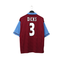Load image into Gallery viewer, 1995/97 Dicks #3 West Ham United Vintage PONY Football Shirt (M)0
