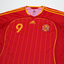 Load image into Gallery viewer, 2006/08 F. Torres #9 Spain Vintage adidas Home Football Shirt (L) World Cup 20062
