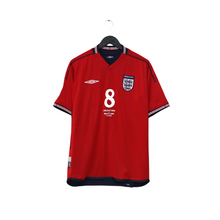 Load image into Gallery viewer, 2002/04 Scholes #8 England Vintage Umbro Away Football Shirt (M) Argentina WC0
