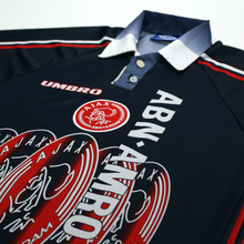 Load image into Gallery viewer, 1997/98 Michael Laudrup #11 Ajax Vintage Umbro Away Football Shirt (L/XL)4
