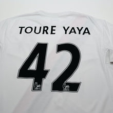 Load image into Gallery viewer, 2009/10 Yaya Toure #42 Manchester City Vintage Umbro 3rd Football Shirt (XL) 489
