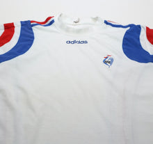 Load image into Gallery viewer, 1996/98 FRANCE Vintage adidas Football Cotton Training Shirt (M) Euro 963
