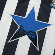Load image into Gallery viewer, 1993/95 Cole #9 Newcastle United Vintage Asics Home Football Shirt (L)7
