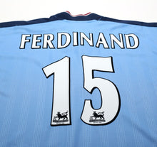 Load image into Gallery viewer, 1997/98 FERDINAND #15 West Ham Vintage PONY Away Football Shirt (XL)
