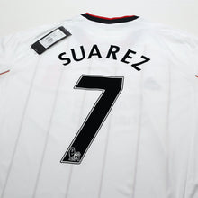 Load image into Gallery viewer, 2010/11 Suarez #7 Liverpool Vintage adidas Away Football Shirt (XL) BNWT8
