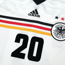 Load image into Gallery viewer, 1998/00 Bierhoff #20 Germany Vintage adidas Home Football Shirt (L) WC 986
