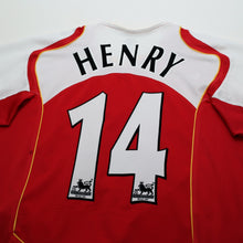 Load image into Gallery viewer, 2004/05 Henry #14 Arsenal Vintage Nike Home Football Shirt (M)7
