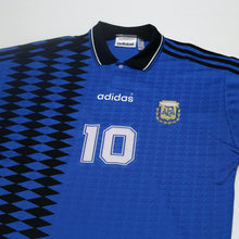Load image into Gallery viewer, 1994 Maradona #10 Argentina Retro adidas Originals Away Football Shirt (M)2
