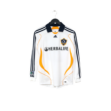 Load image into Gallery viewer, 2007/08 Beckham #23 LA Galaxy Vintage adidas L/S Home Football Soccer Shirt (S)1
