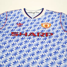 Load image into Gallery viewer, 1990/92 Manchester United Vintage adidas Away Football Shirt (M) 38/403
