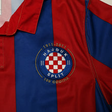 Load image into Gallery viewer, 2011/12 Hajduk Split Vintage Umbro Centenary Long Sleeve Away Football Shirt (M)9
