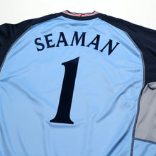 Load image into Gallery viewer, 2002/03 Seaman #1 England Vintage Umbro GK Football Shirt (XL) 2002 WC8
